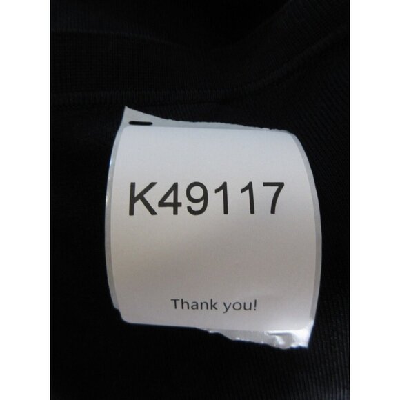 VINTAGE Misook Sweater Large Open Cardigan Pockets Shoulder Pads - Picture 11 of 11